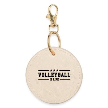 Volleyball is life - Porte-clés rond - huître - Devant