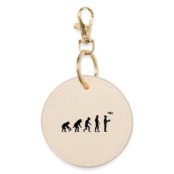 Développement de l’évolution du pilote de drone Funny Design - Porte-clés rond - huître - Devant