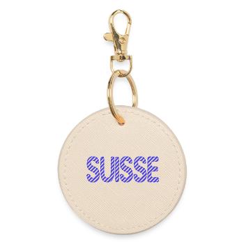 SUISSE. PAYS. GENEVE. SUISSE. HUMOUR. PAYS - Porte-clés rond - huître - Devant