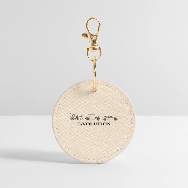 E-Volution Auto Evolution Round Keyring