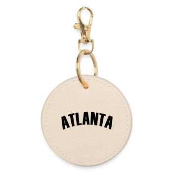 Atlanta Shirt - Round Keyring - oyster - Front