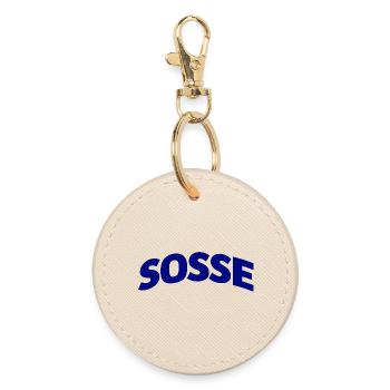 Sosse für immer - Runder Schlüsselanhänger - Auster - Vorne