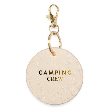 Équipe de camping - Porte-clés rond - huître - Devant