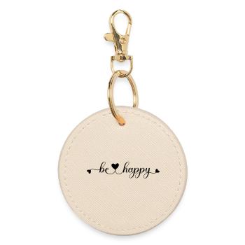 be happy - Porte-clés rond - huître - Devant