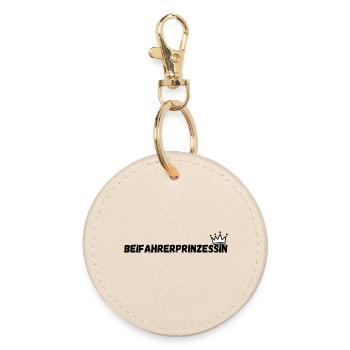 Princesse passagère - Porte-clés rond - huître - Devant