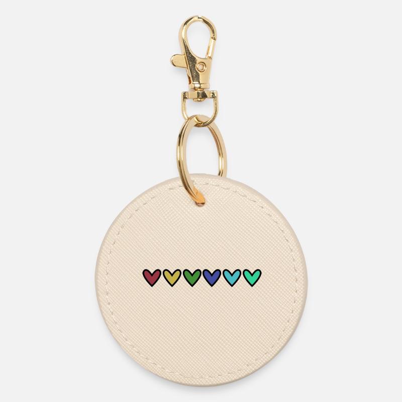 CHRISTMAS. YEAR. ANNIVERSARY. RETIREMENT. FATHER'S DAY - Round Keyring - oyster