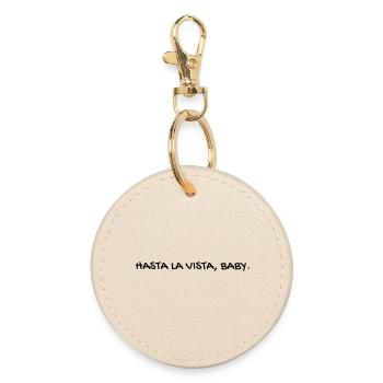 Cinéma / Citation / Série télé / Geek - Porte-clés rond - huître - Devant