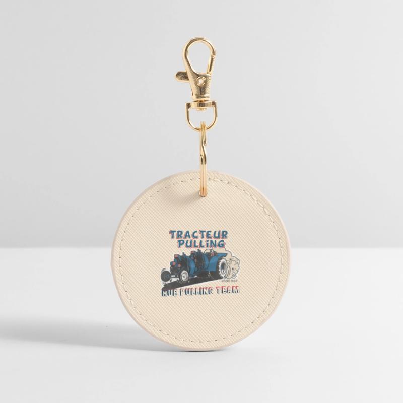 Tshirt Hue Pulling Tractor - Double North 2019 Round Keyring