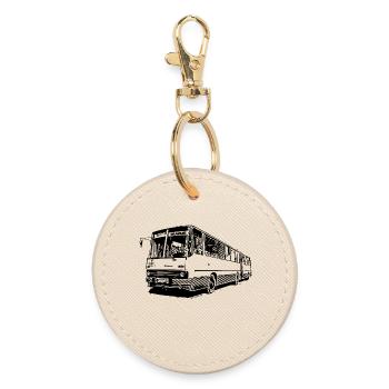 IKARUS 280 | RDA | Cyclomoteur | Camion | technologie - Porte-clés rond - huître - Devant