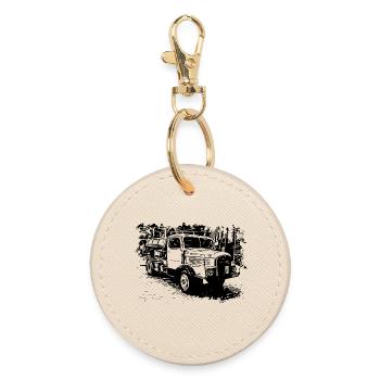 IFA Horch Camion Benne basculante - Porte-clés rond - huître - Devant