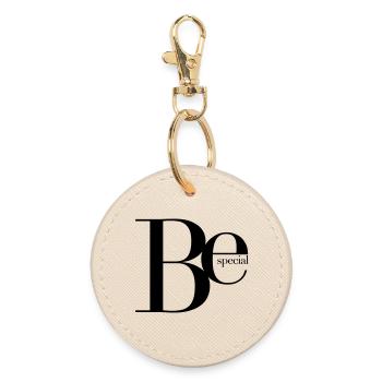 be special besonders amazing great LOL einzigartig - Runder Schlüsselanhänger - Auster - Vorne