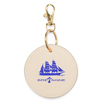 SAILBOAT BRITAIN creation Louis RUNEMBERG © Adagp - Round Keyring - oyster - Front