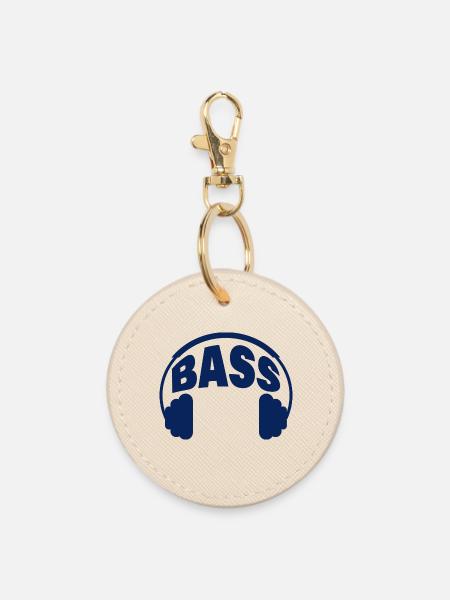 BASS - Runder Schlüsselanhänger - Auster