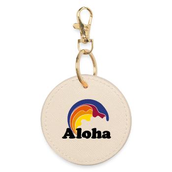 Aloha - Porte-clés rond - huître - Devant