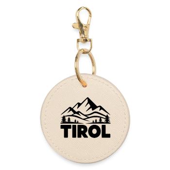 Tyrol - Conception de souvenirs - Porte-clés rond - huître - Devant