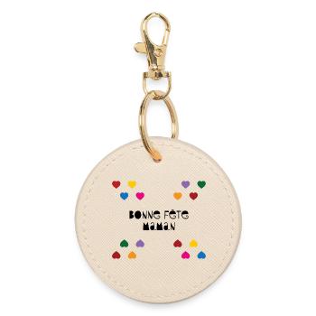 Happy Mother's Day - Mother's Day - Round Keyring - oyster - Front