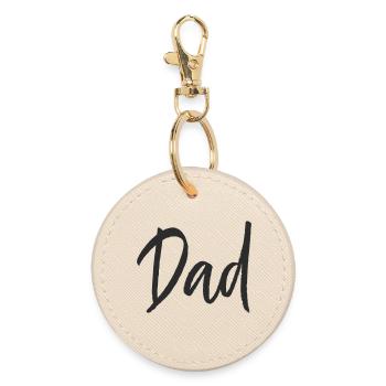 Papa - Porte-clés rond - huître - Devant