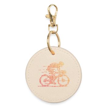 Road Bike Love Clear Look for Road Bike - Porte-clés rond - huître - Devant