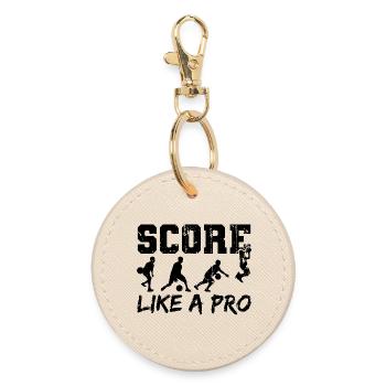 Basketball player - Round Keyring - oyster - Front