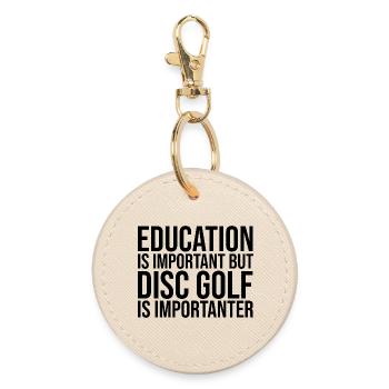 Disc golf - Porte-clés rond - huître - Devant