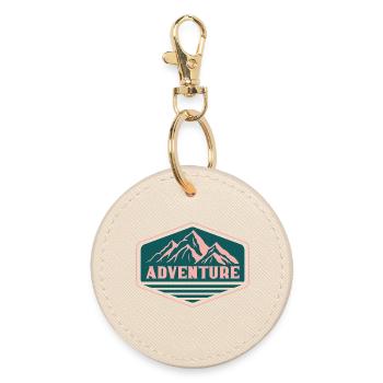 Adventure - Round Keyring - oyster - Front
