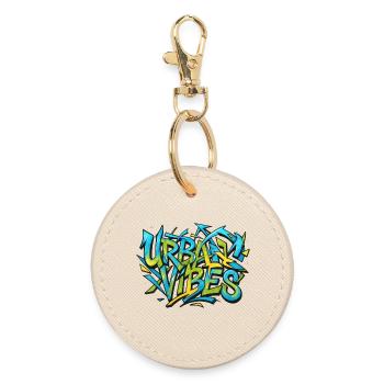 Urban Vibes - Round Keyring - oyster - Front