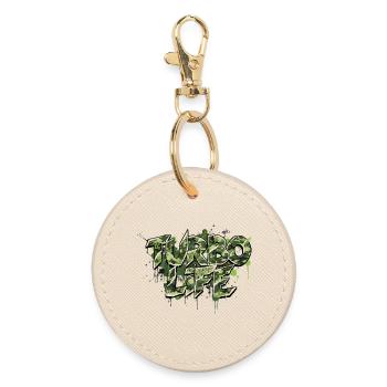 Motif de réglage de voiture de conception de camouflage Turbo Life - Porte-clés rond - huître - Devant
