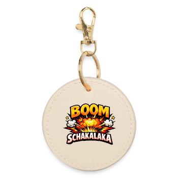Boom Shakalaka Comic Dic avec explosion - Porte-clés rond - huître - Devant