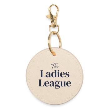 The Ladies League - Runder Schlüsselanhänger - Auster - Vorne