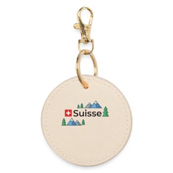 Suisse Suisse Suisse  - Porte-clés rond - huître - Devant