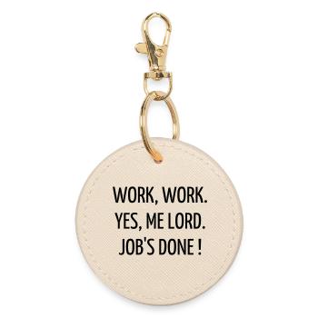 Citation / Geek / Gaming / Gamer / Nerd - Porte-clés rond - huître - Devant