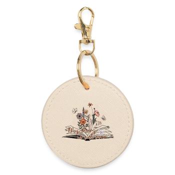 My Story is not Over - Round Keyring - oyster - Front