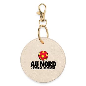 Lens, sang et or, corons - Porte-clés rond - huître - Devant