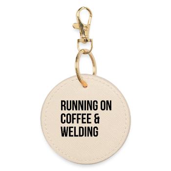 Welding - Round Keyring - oyster - Front