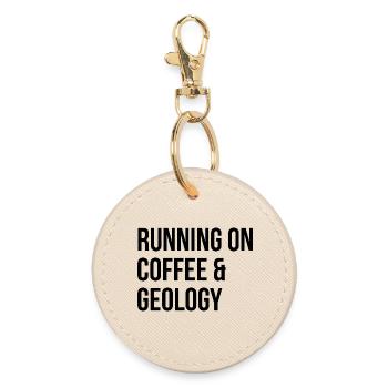 Geologie - Runder Schlüsselanhänger - Auster - Vorne