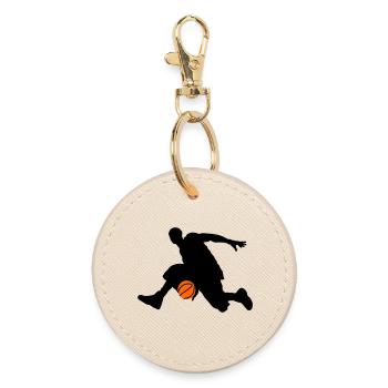 Basket-ball - Porte-clés rond - huître - Devant