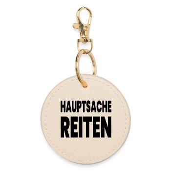 Ride - Round Keyring - oyster - Front