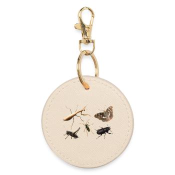 Insekten - Runder Schlüsselanhänger - Auster - Vorne
