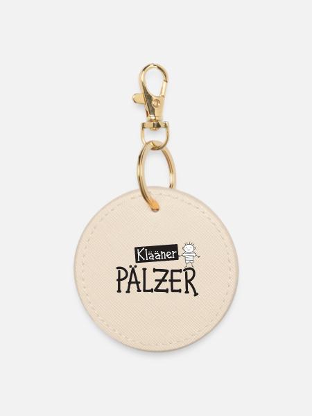 Klääner Pälzer Kinderdesign - Pfälzer Junge - Runder Schlüsselanhänger - Auster