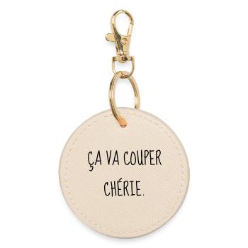 Cinéma / Citation / Série télé / Geek - Porte-clés rond - huître - Devant