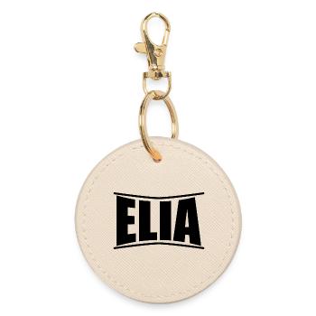 t-shirt Elia idée cadeau t-shirt - Porte-clés rond - huître - Devant