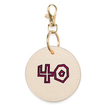 HAPPY BIRTHDAY. JOYEUX ANNIVERSAIRE. ANNIVERSAIRE. - Porte-clés rond - huître - Devant