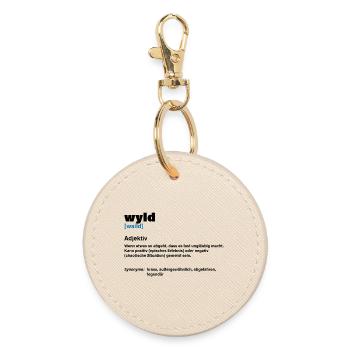 Wyld – Aussi sauvage que vous - Porte-clés rond - huître - Devant