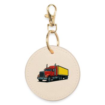 Camion - Porte-clés rond - huître - Devant