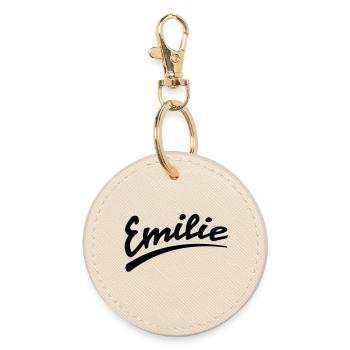 emilie | Emilie - Porte-clés rond - huître - Devant