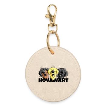 Hovawart Team - Porte-clés rond - huître - Devant