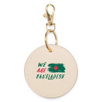 Nous sommes le Bangladesh - Porte-clés rond - huître - Devant