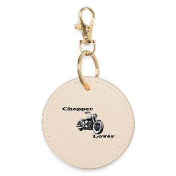 Amoureux du hachoir - Porte-clés rond - huître - Devant