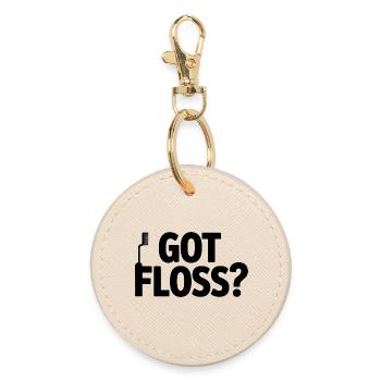 Dental Professional Life Clinical Team  - Round Keyring - oyster - Front