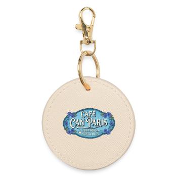 Mallorca Cafe Can Paris Sencelles - Round Keyring - oyster - Front